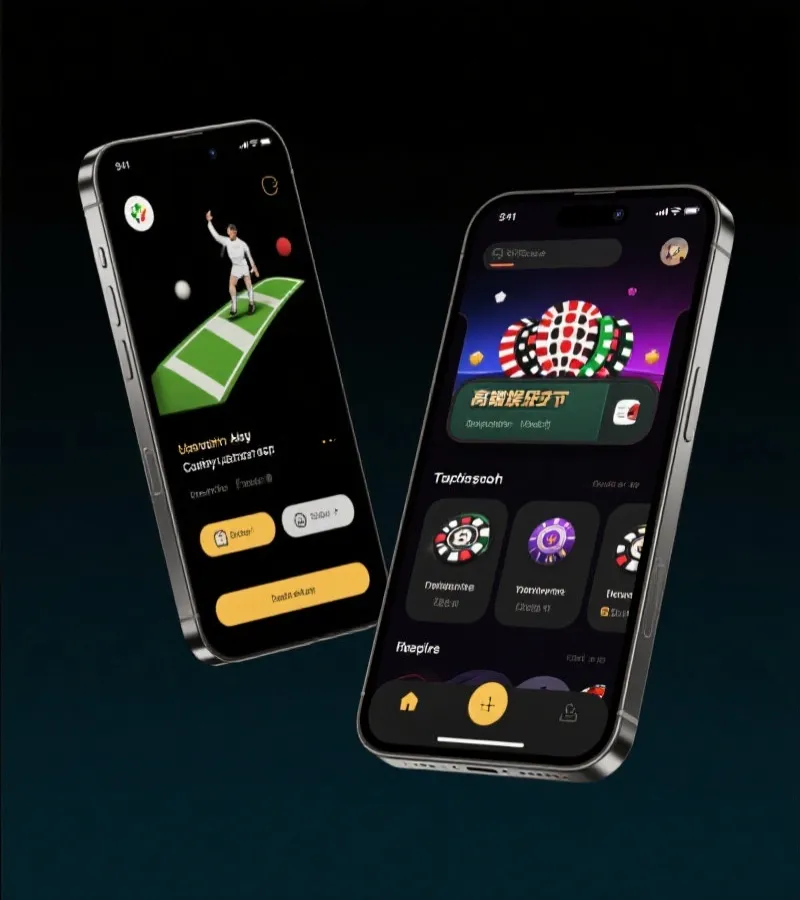 杏盛娱乐 App Interface